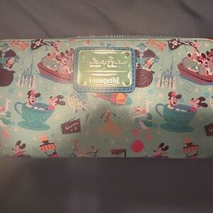 Loungefly Disney play in the parks Character Wallet